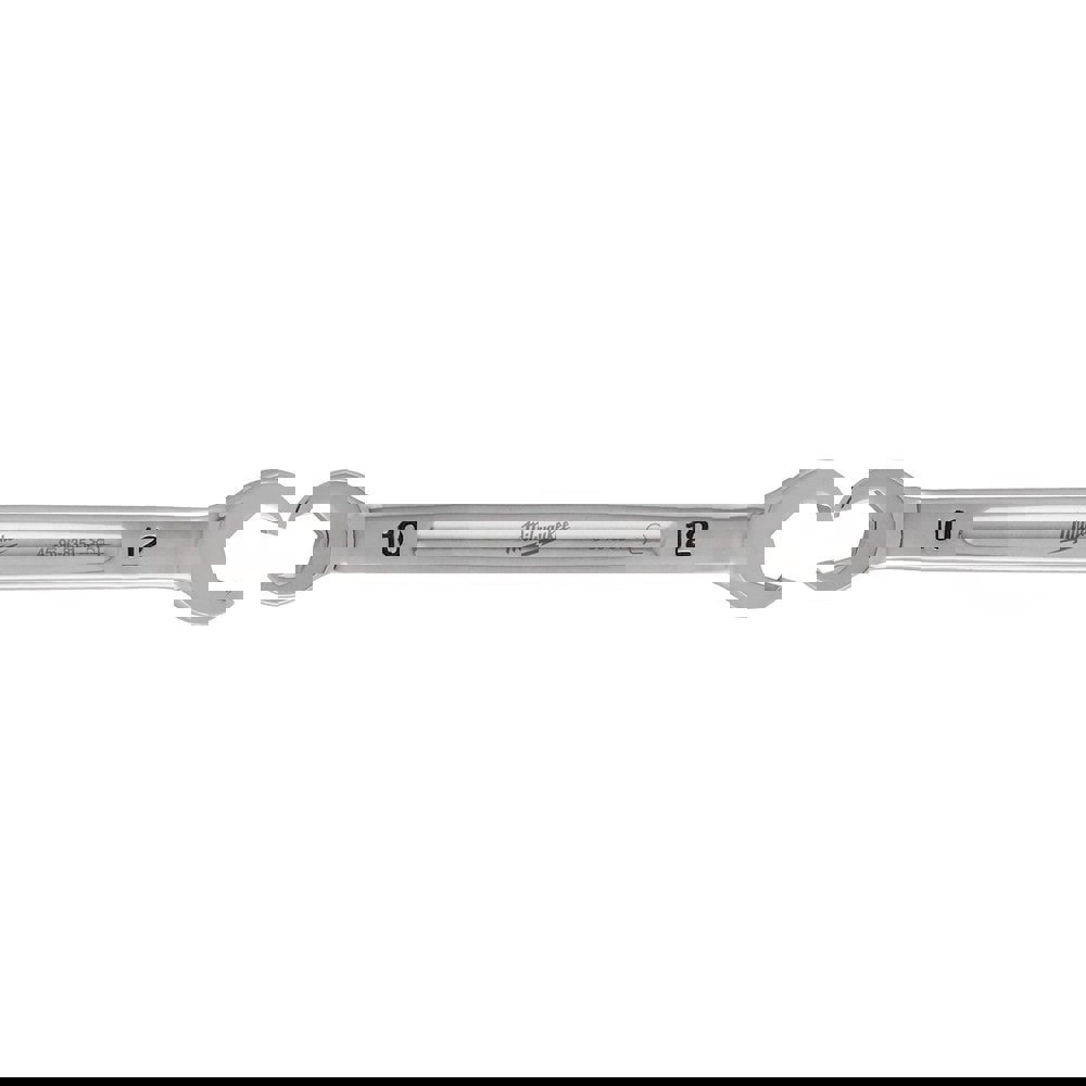 Flare Nut Wrenches; Wrench Type: Open End ; Wrench Size: 10x12 mm ; Head Type: Straight ; Double/Single End: Double ; Opening Type: 6-Point Flare Nut ; Material: Steel